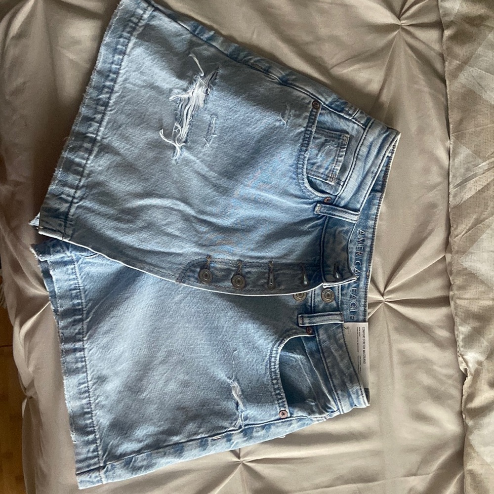 American Eagle NWT Mom Skort